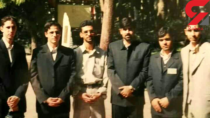 عکس آذری جهرمی  در دوران دانشجویی