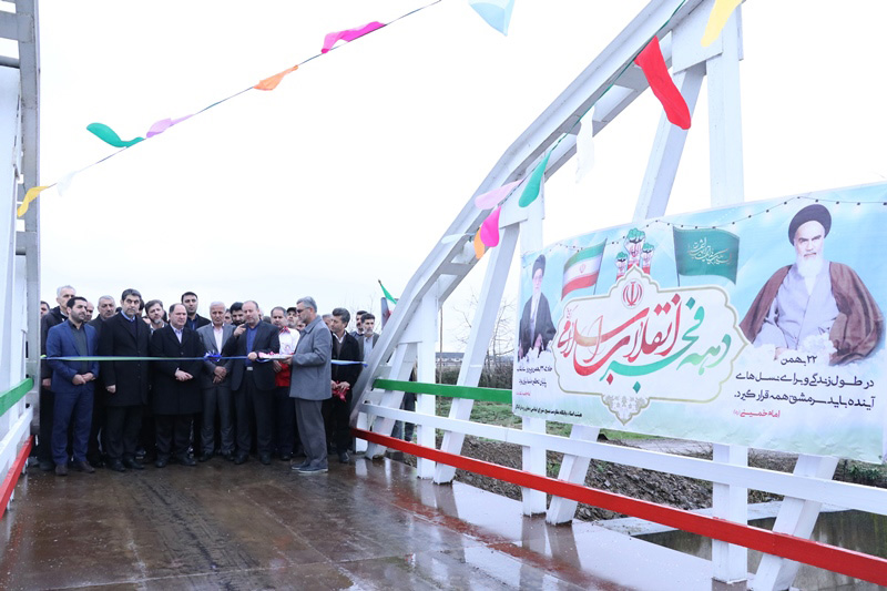 افتتاح پروژه های عمرانی و زیربنایی شهرستان رشت