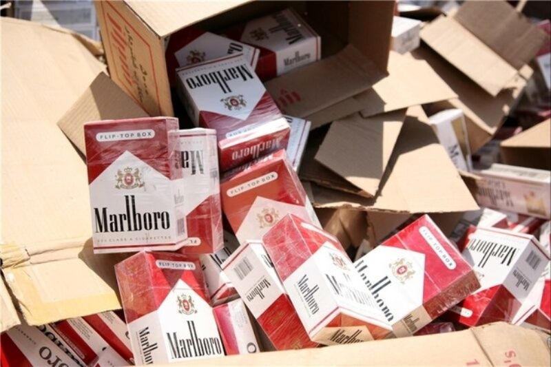 سه هزار بسته سیگار قاچاق در نواحی مرزی گنبدکاووس کشف شد