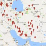 نمودار زمین لرزه های ایران در هفته ای که گذشت