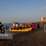نجات جان ۶۲۴ نفر از غرق شدن در دریای خزر