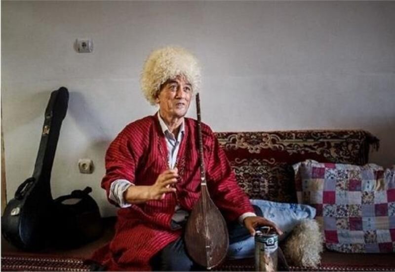 فوت هنرمند موسیقی ترکمن در سکوت و مهجوری