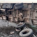حادثه برای ۱۱ زن و مرد مازندرانی در مینی‌بوس + عکس