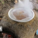پخت دوشاب خرمالو دررضوانشهر