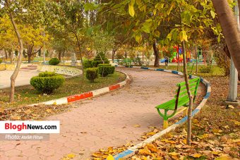 طبیعت پاییزی شهر نکا