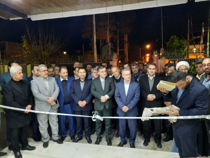 افتتاح ساختمان اداری استانداری  در غرب مازندران