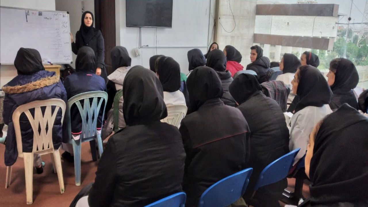 برگزاری کلاس مربیگری تکواندو بانوان در ساری