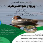 برگزاری کارگاه آموزشی پرنده‌نگری در مازندران