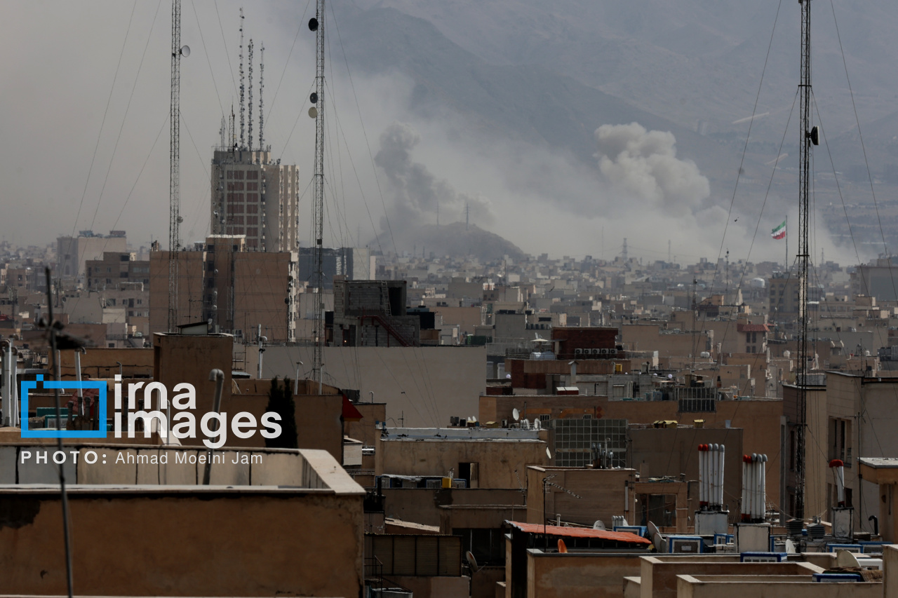 انفجار در مرکز تهران