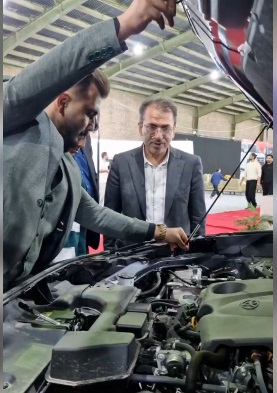 فرماندار بهشهر از نمایشگاه خودرو منطقه آزاد بازدید کرد